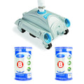 Pool Cleaner Pressure Side Vacuum Cleaner Bundled w/ Replacement Filter (2Pack)
