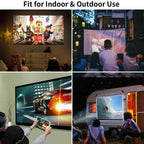 native 1080p led fhd wifi blue-tooth android projector 4k home theater cinema tv
