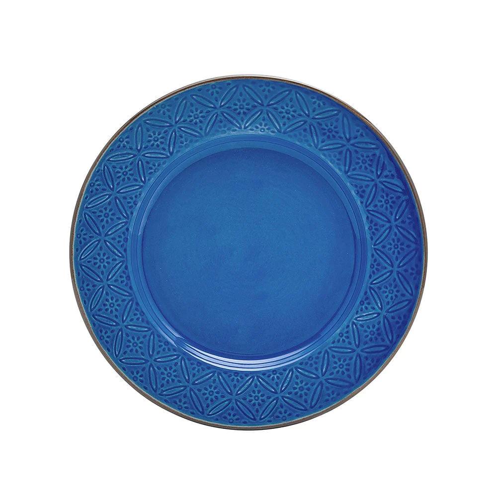 Kori Blue 12 Piece Dinnerware Set, Service for 4