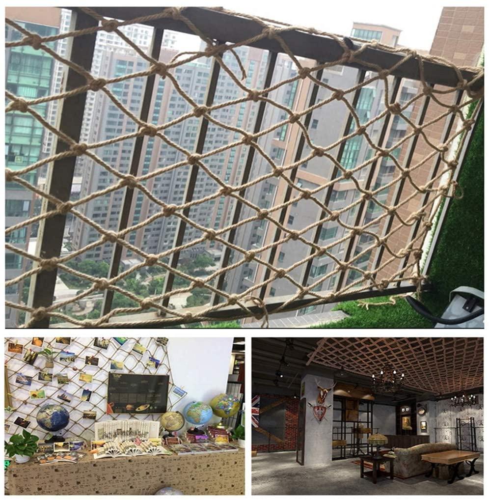Children Protective Netting 10mm/10cm Stairs Safety Netting Outdoor Climbing Rope Net Kids Protection Net Balcony Anti-Fall Net Kindergarten Protective Hand-Woven Mesh Stairs Safety +++