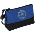 55569 Stand-Up Zipper Bag Tool Pouch with Carabiners, Reinforced Gusseted Bottoms, Water Resistant 1680d, Multi-Size 5-Pack