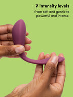 Lovehoney mon ami Wearable Couple's Massager, Purple
