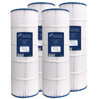 clurtech replacement hayward star clear ii c1100 pool filter cartridge 4 pack