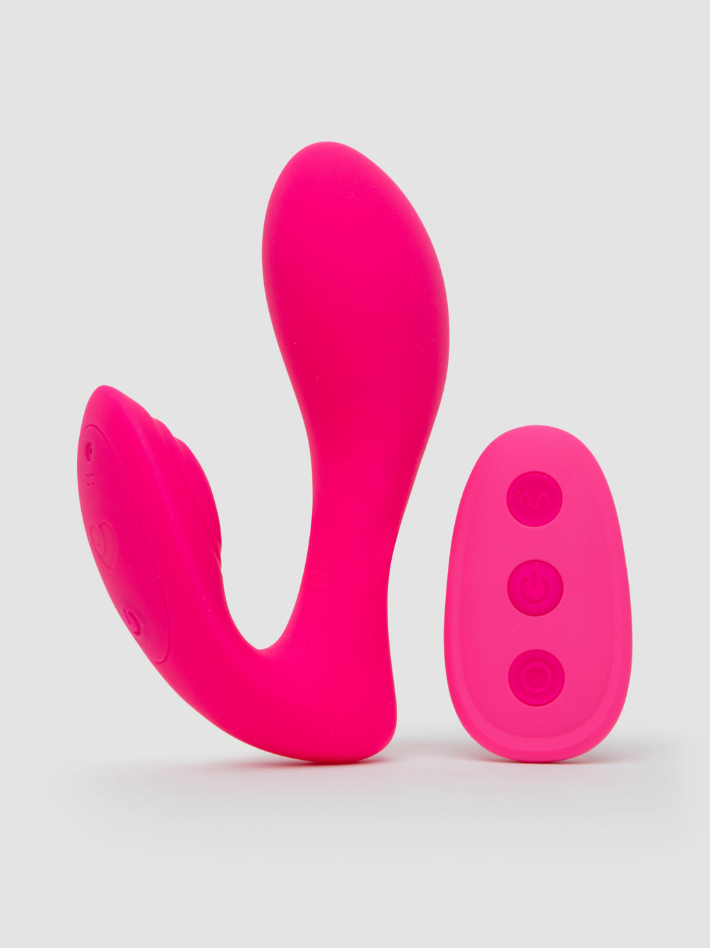 Lovehoney Double Act Remote Control G-Spot and Clitoral Vibrator, Pink