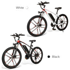 26 Inch Electric Bike Power Assist Electric Bicycle E-Bike 350W Motor Moped Bike,Black