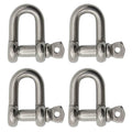 BoatTector  Steel Chain Shackle - 1", 4-Pack