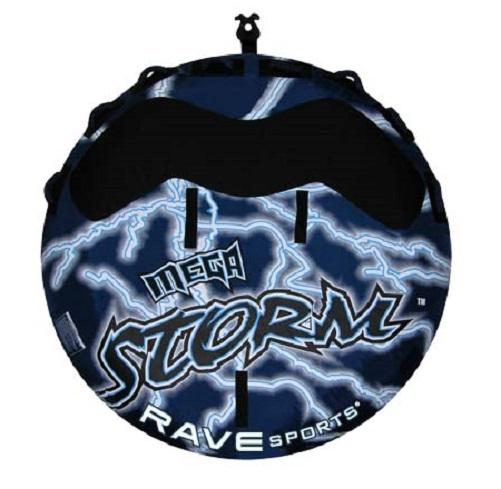 Rave Sports 02325 Mega Storm Boat Towable Water Tube Ski Sled w/ Warranty