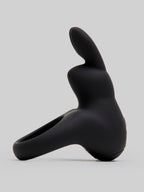 Happy Rabbit Rechargeable Rabbit Cock Ring, Black