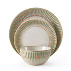 Hensley Green 12 Piece Dinnerware Set, Service for 4