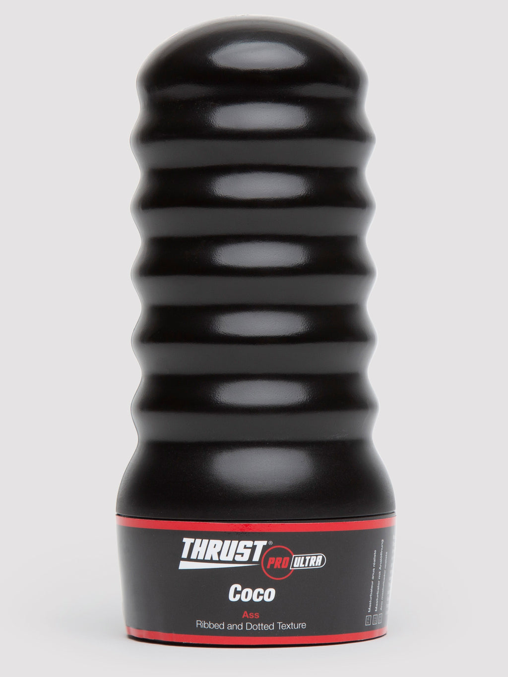 THRUST Pro Ultra Coco Ribbed and Dotted Ass Cup, Flesh Pink