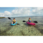 Pink Youth Wave Kayak with Paddles