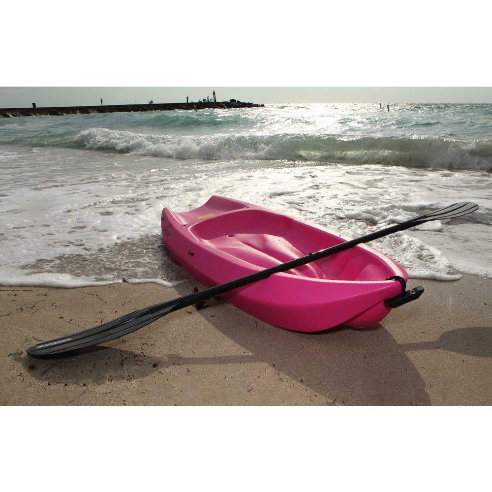 Pink Youth Wave Kayak with Paddles