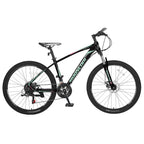 21 Speed Mountain Bike for Women and Men 26 Inch Aluminum Frame Double Disc Brake Suspension Fork MTB Youth/Adult&nbsp;