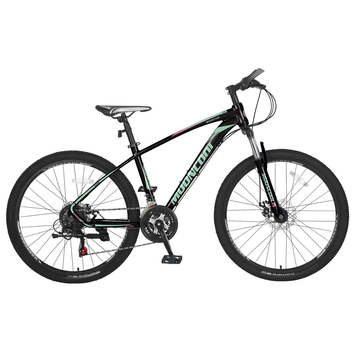 21 Speed Mountain Bike for Women and Men 26 Inch Aluminum Frame Double Disc Brake Suspension Fork MTB Youth/Adult&nbsp;