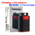 THINKCAR Thinkdiag Full System OBD2 Scanner, All Car 16 Reset Service 1 Year OBD2 Diagnostic Tool Active Test ECU Coding Auto Diagnostic Tool