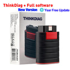 THINKCAR Thinkdiag Full System OBD2 Scanner, All Car 16 Reset Service 1 Year OBD2 Diagnostic Tool Active Test ECU Coding Auto Diagnostic Tool