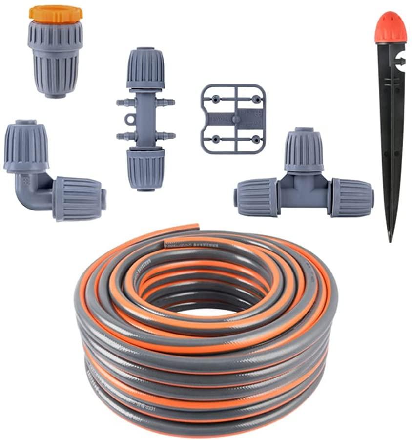 BBGS Micro Flow Drip Watering Irrigation Kit System Self- Watering Plant Sprinkler System Garden Hose Automatic Watering Kits (Color : Style 3)