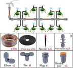 BBGS Micro Flow Drip Watering Irrigation Kit System Self- Watering Plant Sprinkler System Garden Hose Automatic Watering Kits (Color : Style 3)