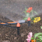 BBGS Micro Flow Drip Watering Irrigation Kit System Self- Watering Plant Sprinkler System Garden Hose Automatic Watering Kits (Color : Style 3)