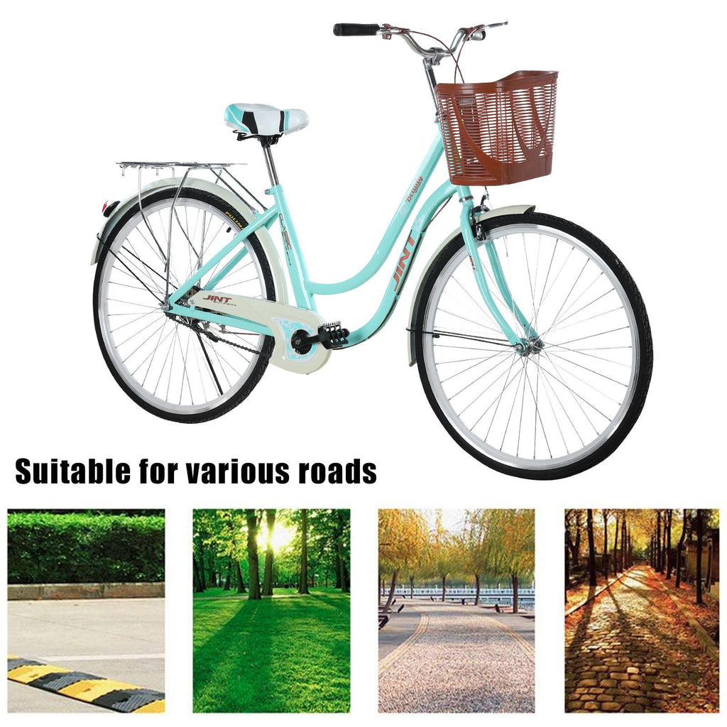 Hotwon 26-Inch Womens Comfort Bikes Beach Cruiser Bike Single Speed Bicycle Comfortable Bicycle