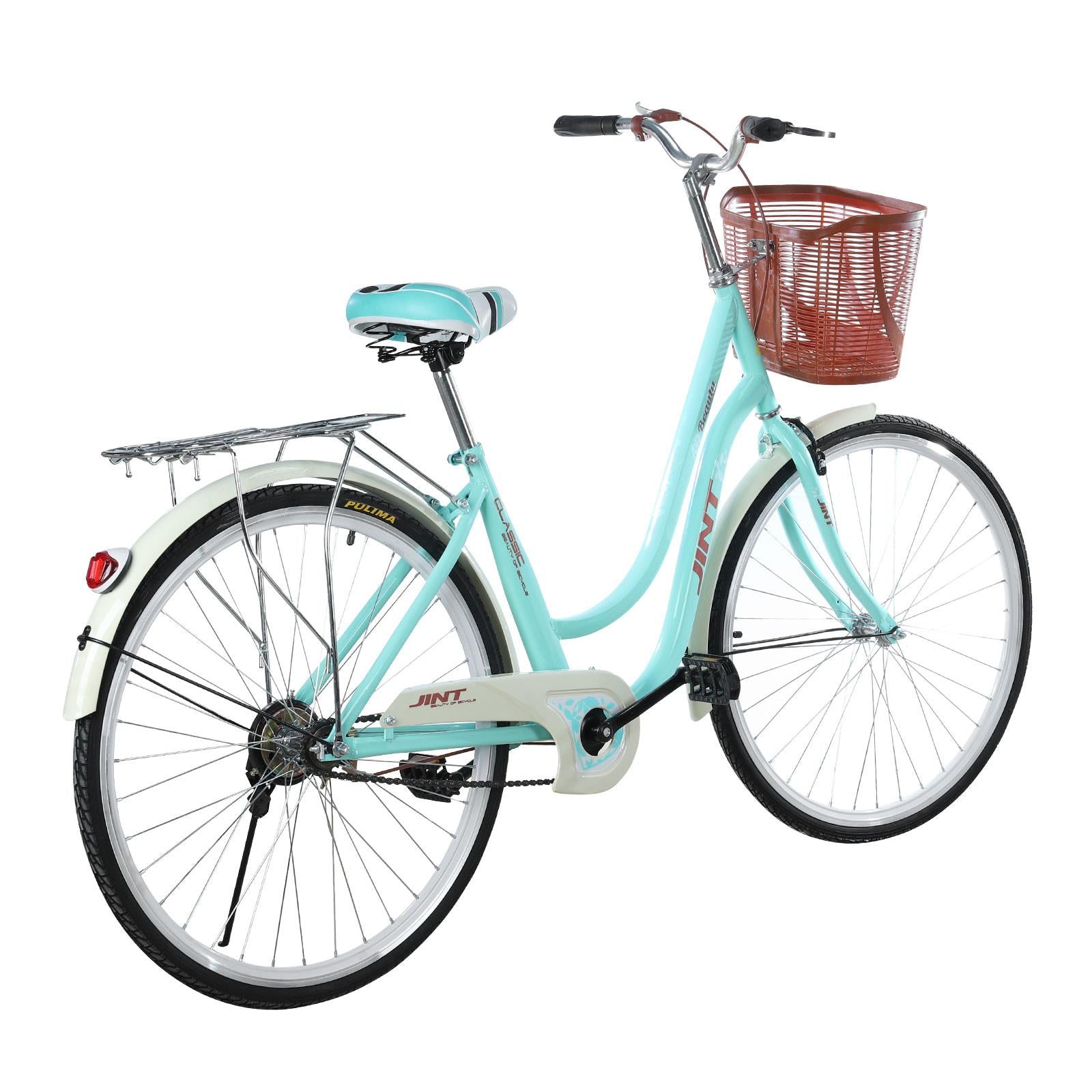 Hotwon 26-Inch Womens Comfort Bikes Beach Cruiser Bike Single Speed Bicycle Comfortable Bicycle