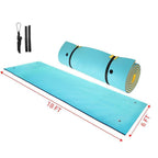 Winado Floating Pad 18 x 6 Ft Water Floating Mat, Suit for Lake River Pool Water Camping, 3 Layer