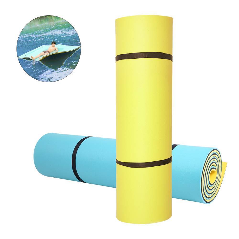 Winado Floating Pad 18 x 6 Ft Water Floating Mat, Suit for Lake River Pool Water Camping, 3 Layer