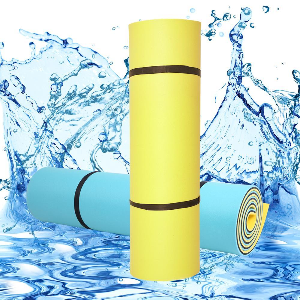 Winado Floating Pad 18 x 6 Ft Water Floating Mat, Suit for Lake River Pool Water Camping, 3 Layer