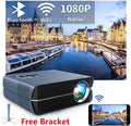 android 9.0 wifi projector led cinema tv native 1080p blue-tooth airplay hdmi us