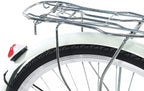Micozy Women Bike Beach Cruiser Bike 26 Inch Retro Bicycle Classic Bicycle Commuter Bicycle with Baskets and Comfortable Seats &amp; Back Seats Fits 5'2''-5'10'' [US in Stock]