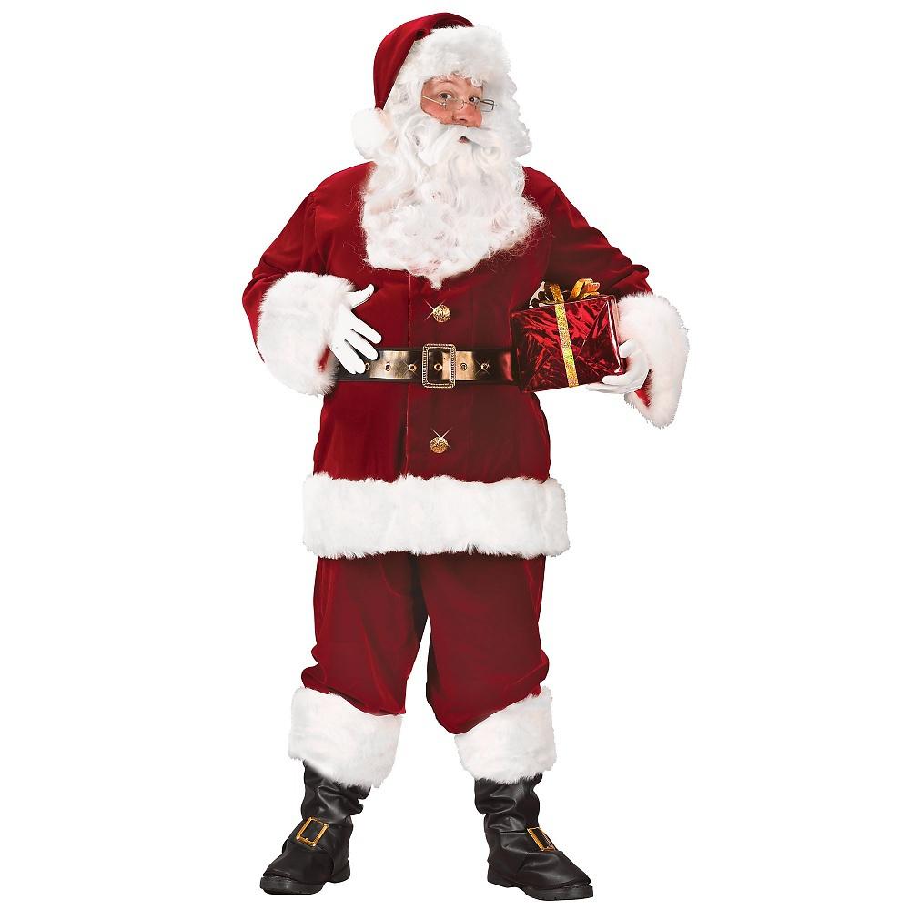 Super Deluxe Santa Suit Adult Costume - Large