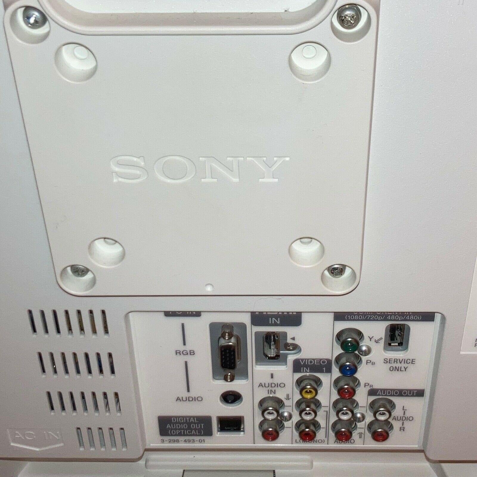 television - sony bravia kdl-19m4000 white with neon green