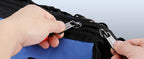 16-inch Wide Mouth Tool Bag with Water Proof Molded Base | Multi-Pocket, Heavy Duty Cloth, Adjustable Shoulder Strap, Double-pull Zipper, For Workshops, Outdoor Projects