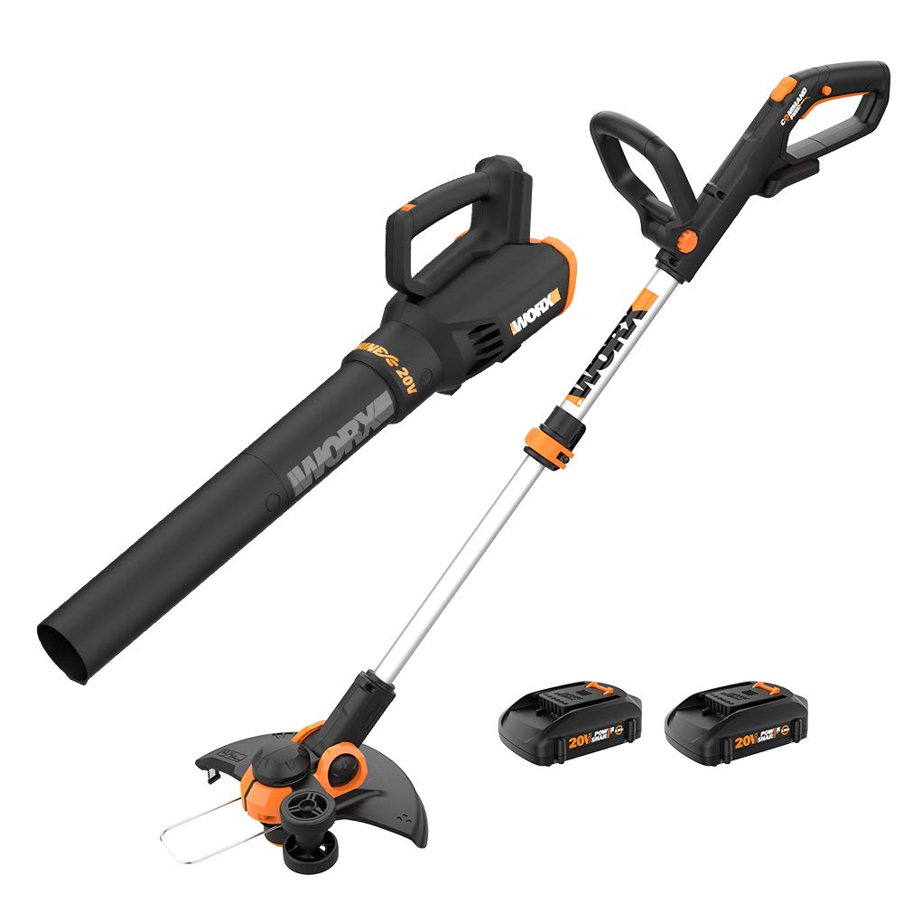 Nitro 40V 21" Cordless Lawn Mower Bundle with 20V String Trimmer, Edger &amp; Leaf Blower, 2 Batteries &amp; Charger