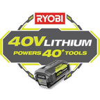 RYOBI 20in. 40-Volt Brushless Lithium-Ion Cordless Lawn Mower W/ Battery/Charger
