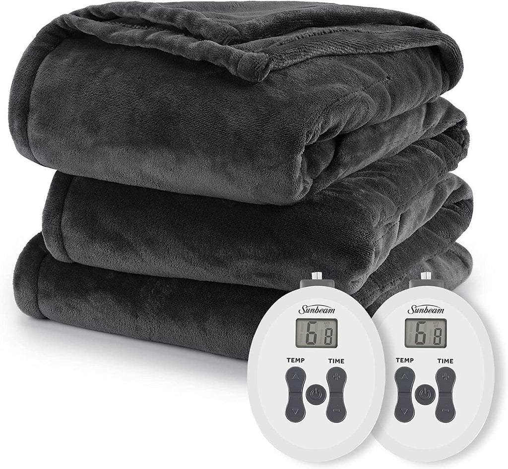 Royal Posh Night Fog Heated Blanket - Full