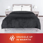 Royal Posh Night Fog Heated Blanket - Full