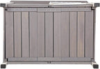 Petsfit Indoor Wooden Dog House with Wire Door for Small Dog