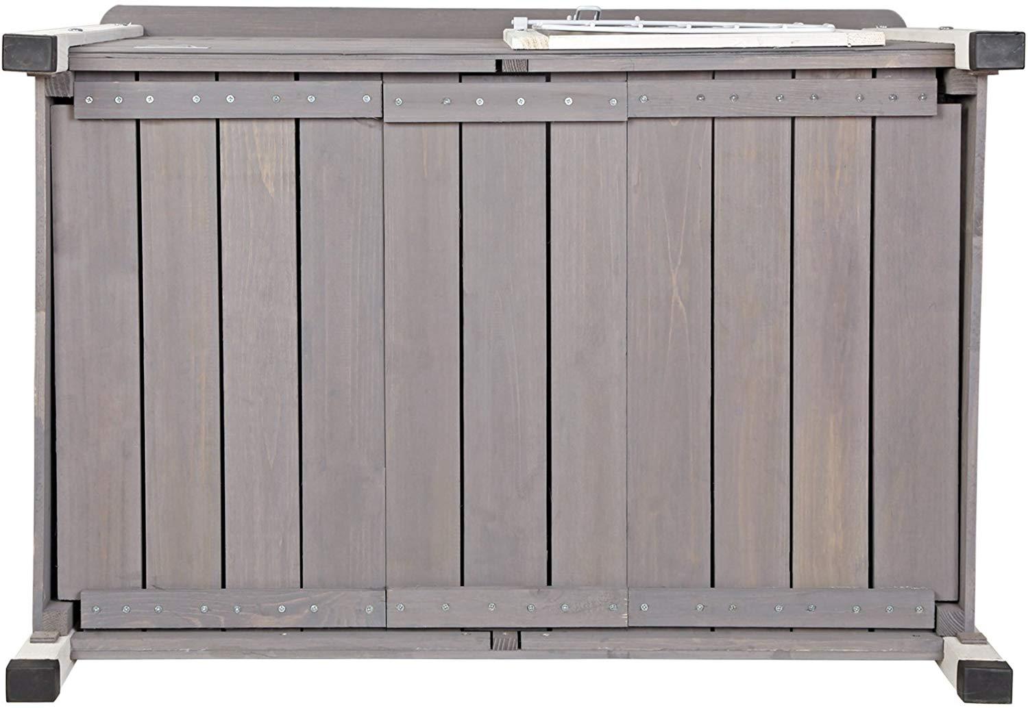 Petsfit Indoor Wooden Dog House with Wire Door for Small Dog
