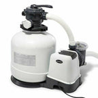 intex 3000 gph above ground pool sand filter pump with automatic timer(open box)