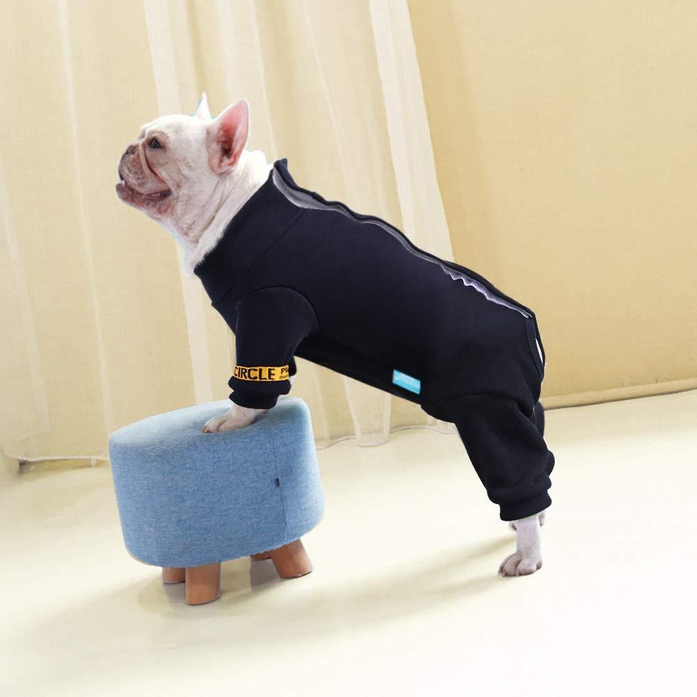 VIOAPLEM Winter Warm Dog Clothes Pet Dog Jacket Coat Jumpsuit Thicken Pet Clothing for Small Medium Dogs Cats French Bulldog Clothes
