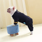 VIOAPLEM Winter Warm Dog Clothes Pet Dog Jacket Coat Jumpsuit Thicken Pet Clothing for Small Medium Dogs Cats French Bulldog Clothes