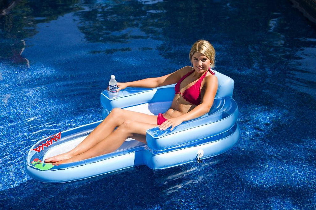 Rave Sports 02288 Inflatable Multi-Position Tahitian Lake Chaise Lounge
