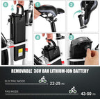 VIVI Electric Bike 350W Adult Electric Bicycle 26" Electric Cruiser Bike/Electric City Bike with Removable 8Ah Lithium-Ion Battery,  7 Speed