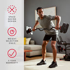 Bowflex SelectTech 2080 Barbell with Curl Bar