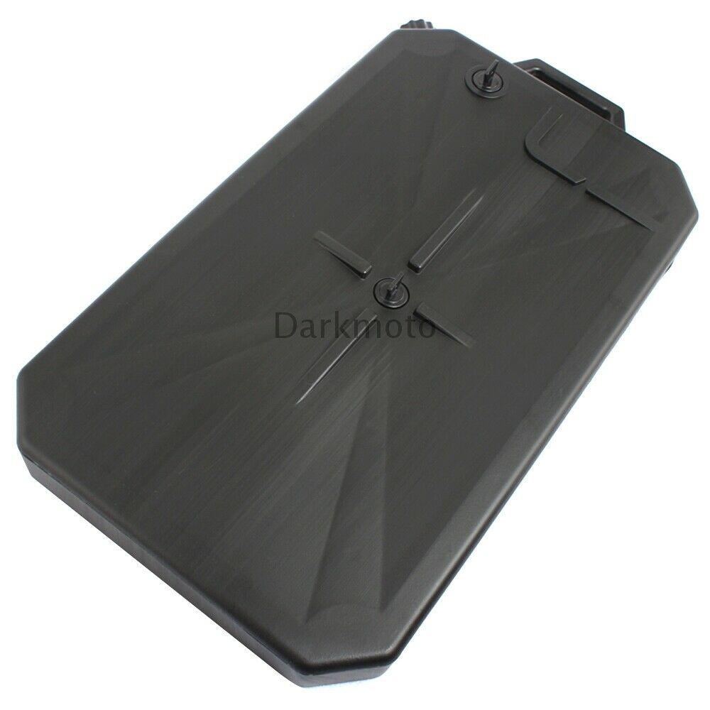 Black Collecting Tank Low Profile Oil Drain Pan Spout For HeritaClassic FLHC
