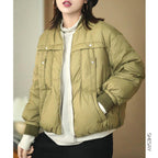 autumn winter light weight duck down coat
