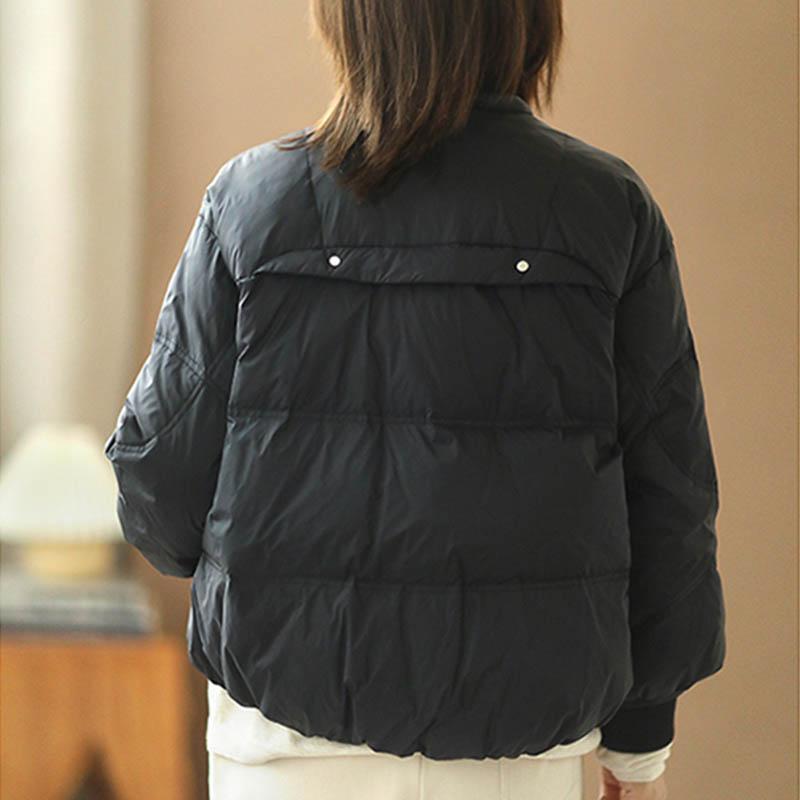 autumn winter light weight duck down coat