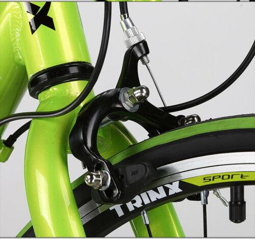 Trinx TEMPO1.0 700C Road Bike 21 Speed Racing Bicycle Black Green