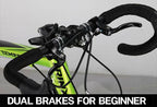 Trinx TEMPO1.0 700C Road Bike 21 Speed Racing Bicycle Black Green